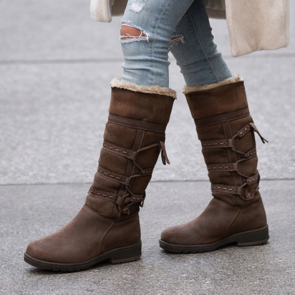 Blondo Galileo Genuine Shearling Leather Boots – Luxe Warm Winter Boot size 6.5